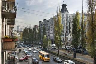 Апартаменты 911 flat Kiev Сenter Киев Номер Делюкс с кроватью размера «king-size»-2